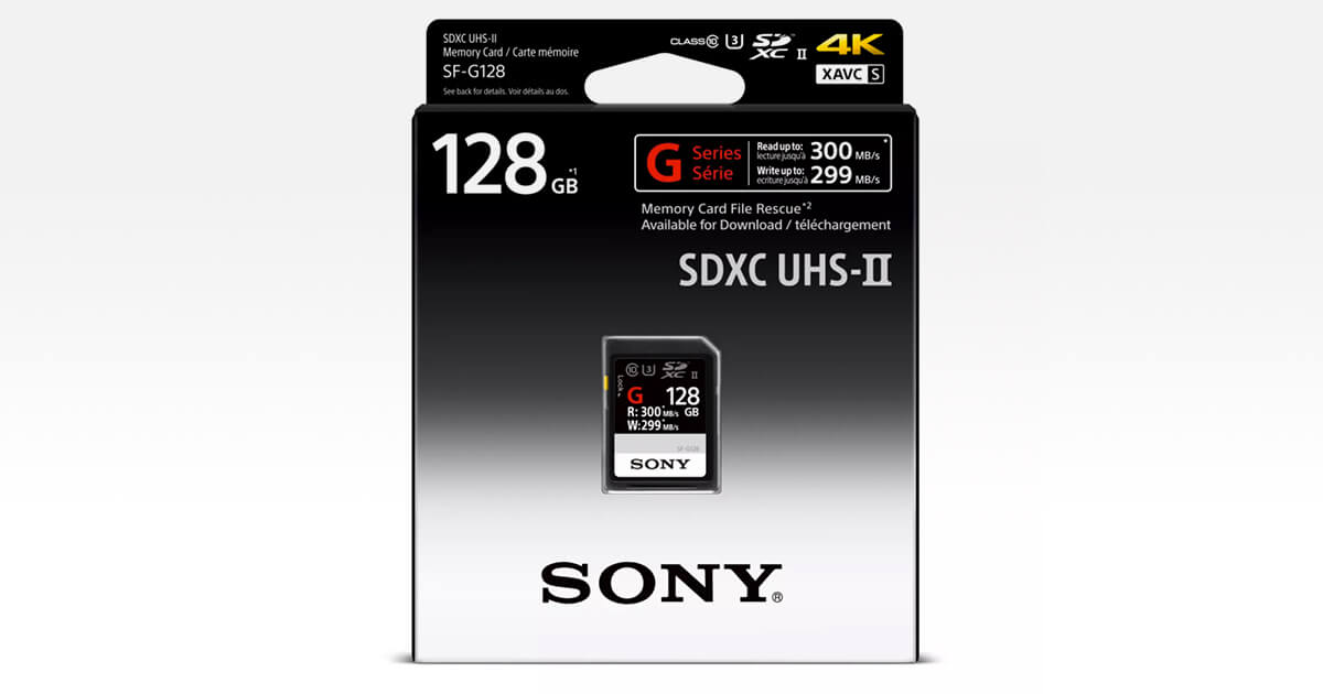 Sony la SD Card più veloce al mondo